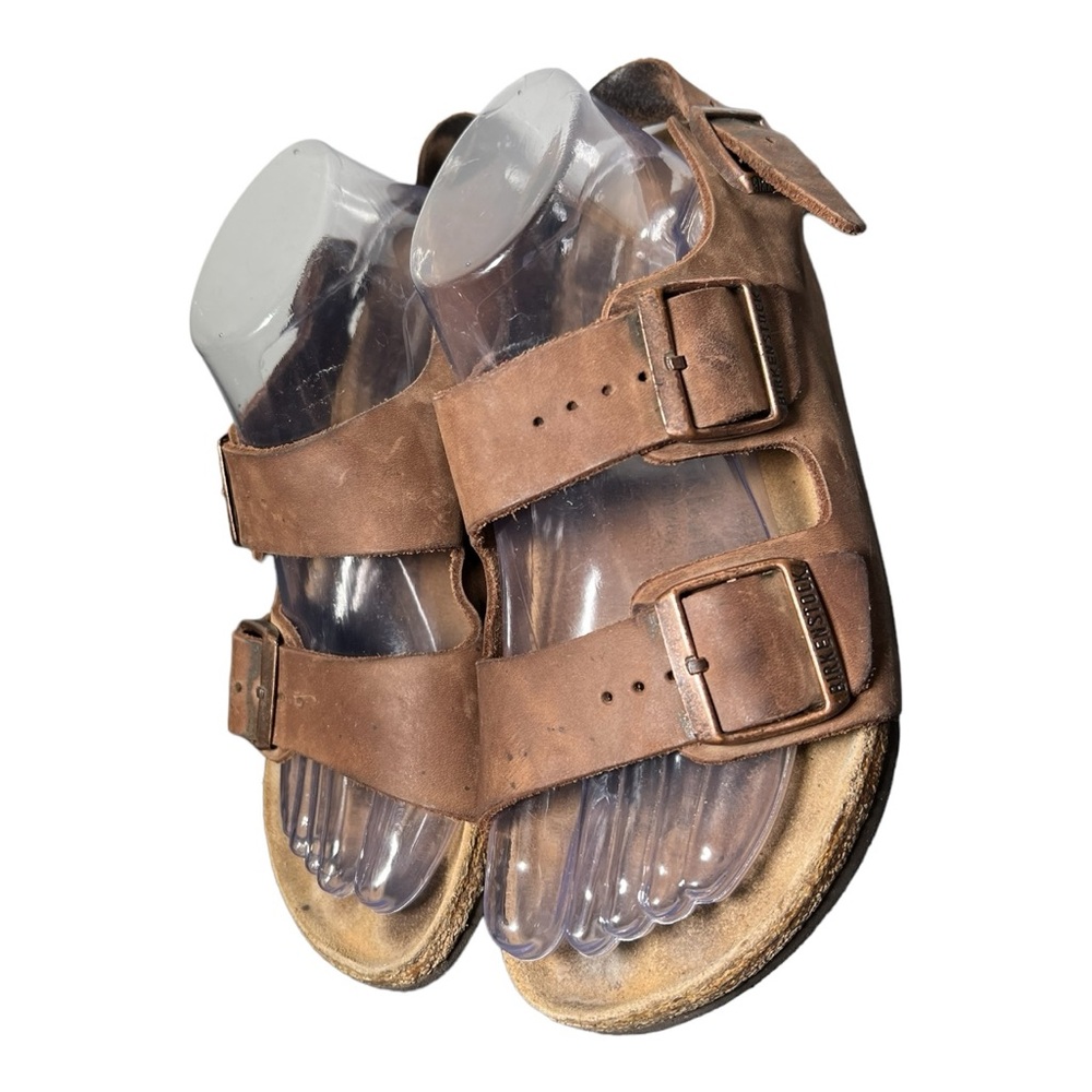 Birkenstock Milano Habana Unisex Sandals View 4